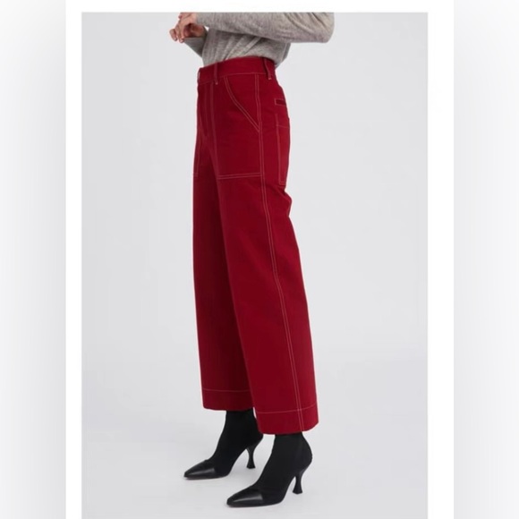 Cropped Wide leg pants - Picture 2 of 7